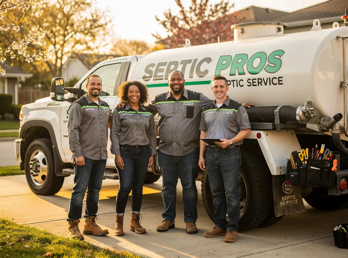 Septic Tank Pumping company in Breckenridge, MI